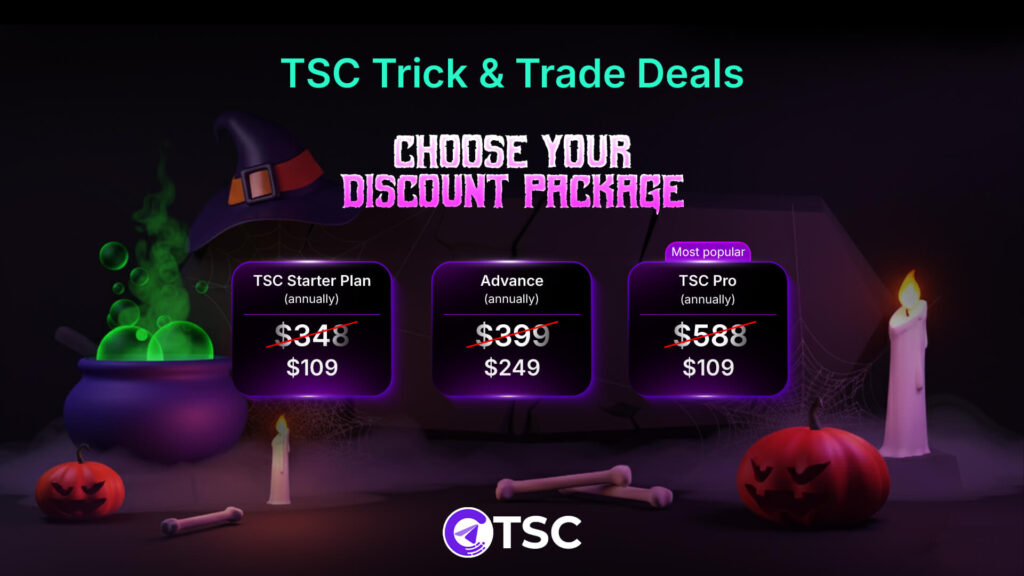 Halloween offer on Telegram signal copier