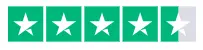 Trustpilot rating: Excellent